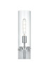 Elegant Lighting - LD2362C - One Light Wall Sconce - Savant - Chrome and Clear