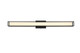 Elegant Lighting - LD301W36BK - LED Wall Sconce - Aden - Black