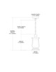 Farmstead One Light Outdoor Pendant (43017/1)