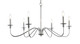 Rohan Six Lights Chandelier (LD5006D36PN)