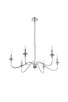 Rohan Six Lights Chandelier (LD5006D36PN)