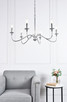 Rohan Six Lights Chandelier (LD5006D36PN)