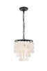 Elegant Lighting - LD5050D10BK - One Light Pendant - Selene - Black