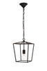 Elegant Lighting - LD6008D9BK - One Light Pendant - Maddox - Black