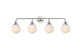 Elegant Lighting - LD7036W38PN - Four Light Bath - Hanson - polished nickel and Frosted Shade