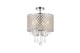 Elegant Lighting - LD710F14C - Four Light Flush Mount - Elise - chrome