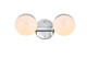 Elegant Lighting - LD7305W13CH - Two Light Bath Sconce - Majesty - Chrome