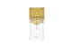 Elegant Lighting - LD7314W5BRA - One Light Bath Sconce - Ronnie - Brass