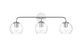 Elegant Lighting - LD7321W28CH - Three Light Bath Sconce - Genesis - Chrome