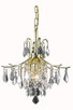 Elegant Lighting - LD8100D16G - Six Light Pendant - Amelia - Gold Elegant Lighting - LD8100D16G - Six Light Pendant - Amelia - Gold