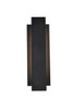 Elegant Lighting - LDOD4005BK - LED Outdoor Wall Lamp - Raine - black