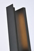 Raine LED Outdoor Wall Lamp (LDOD4005BK)