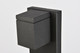Raine LED Outdoor Wall Lamp (LDOD4007BK)