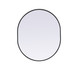 Elegant Lighting - MR2A3036BLK - Mirror - Asha - Black