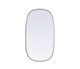 Elegant Lighting - MR2B2036SIL - Mirror - Brynn - Silver