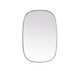 Elegant Lighting - MR2B2436SIL - Mirror - Brynn - Silver
