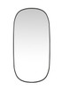 Elegant Lighting - MR2B3060BLK - Mirror - Brynn - Black