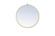 Elegant Lighting - MR4052BR - Mirror - Rowan - Brass