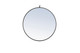 Elegant Lighting - MR4054BK - Mirror - Rowan - Black
