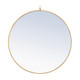 Elegant Lighting - MR4058BR - Mirror - Rowan - Brass