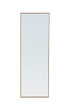 Elegant Lighting - MR4082BR - Mirror - Monet - Brass