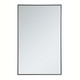 Elegant Lighting - MR43048BK - Mirror - Monet - Black