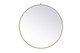 Elegant Lighting - MR4739BR - Mirror - Rowan - Brass