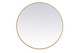 Elegant Lighting - MR4839BR - Mirror - Eternity - Brass
