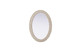 Elegant Lighting - MR4C3042LN - Mirror - Marlowe - Linen White