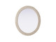Elegant Lighting - MR4C3642LN - Mirror - Marlowe - Linen White