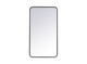 Elegant Lighting - MR802036BK - Mirror - Evermore - Black