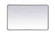 Elegant Lighting - MR803048BK - Mirror - Evermore - Black