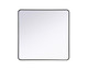 Elegant Lighting - MR8A4242BLK - Mirror - Remy - Black
