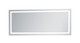 Elegant Lighting - MRE13072 - LED Mirror - Helios - Silver