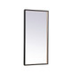Elegant Lighting - MRE61836BK - LED Mirror - Pier - Black