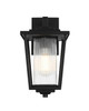 Elegant Lighting - OD305W13BK - One Light Outdoor Wall Sconce - York - Black