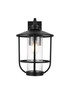 Elegant Lighting - OD314W17BK - One Light Outdoor Wall Sconce - Janney - Black