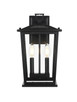 Elegant Lighting - OD333W15BK - Two Light Outdoor Wall Sconce - Berks - Black
