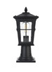 Elegant Lighting - OD337P16BK - One Light Outdoor Post Mount - Bodine - Black