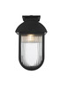 Elegant Lighting - OD338W19BK - One Light Outdoor Wall Sconce - Albert - Black