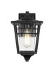 Elegant Lighting - OD347W13BK - One Light Outdoor Wall Sconce - Croskey - Black