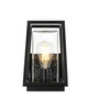 Elegant Lighting - OD359W11BK - One Light Outdoor Wall Sconce - Lehigh - Black