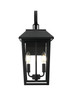 Elegant Lighting - OD502W18BK - Two Light Outdoor Wall Sconce - Riggs - Black