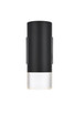 Elegant Lighting - OD810W9BK - LED Outdoor Wall Sconce - Jase - Black