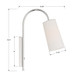Alexa One Light Wall Sconce (ALX-4501-PN)