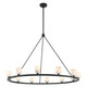 Crystorama - ARA-10266-MK-ST - LED Chandelier - Aragon - Matte Black