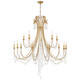Arcadia 15 Light Chandelier (ARC-1919-GA-CL-MWP)