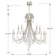 Arcadia 15 Light Chandelier (ARC-1919-SA-CL-MWP)