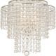 Arielle Four Light Chandelier (ARI-304-SA-CL-MWP)