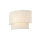 Textile One Light Wall Sconce (FAB-5770-CREM)